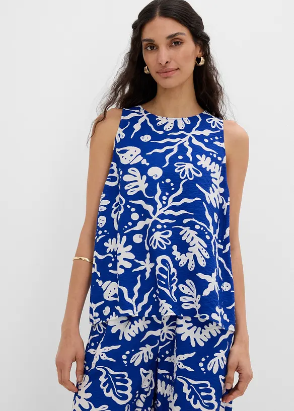 Bluse i viskose med fint fall, bonprix