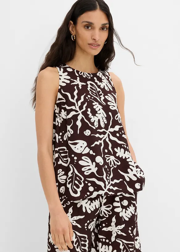 Bluse i viskose med fint fall, bonprix