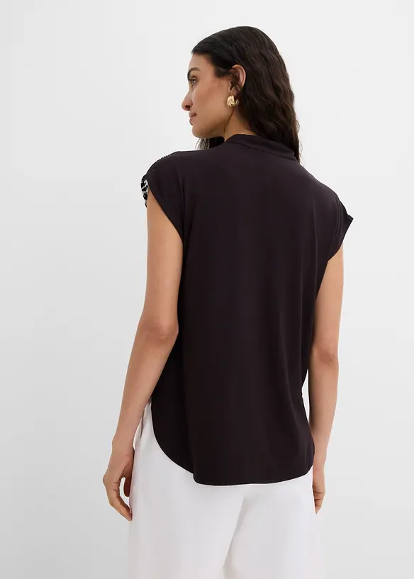 Bluse i myk viskose, bonprix