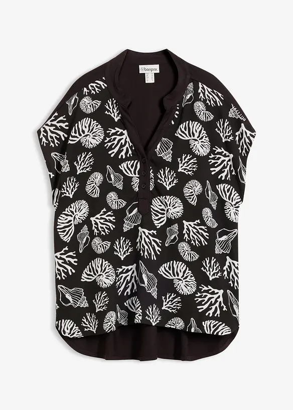Bluse i myk viskose, bonprix