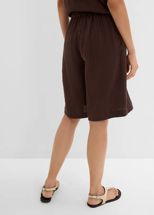 Pull on-bermudashorts i 100% bomull, bonprix