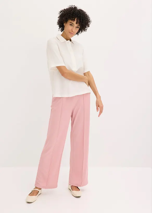 Pull on-bukse i formstabilt interlockmateriale, bonprix