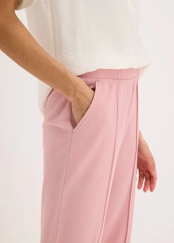 Pull on-bukse i formstabilt interlockmateriale, bonprix