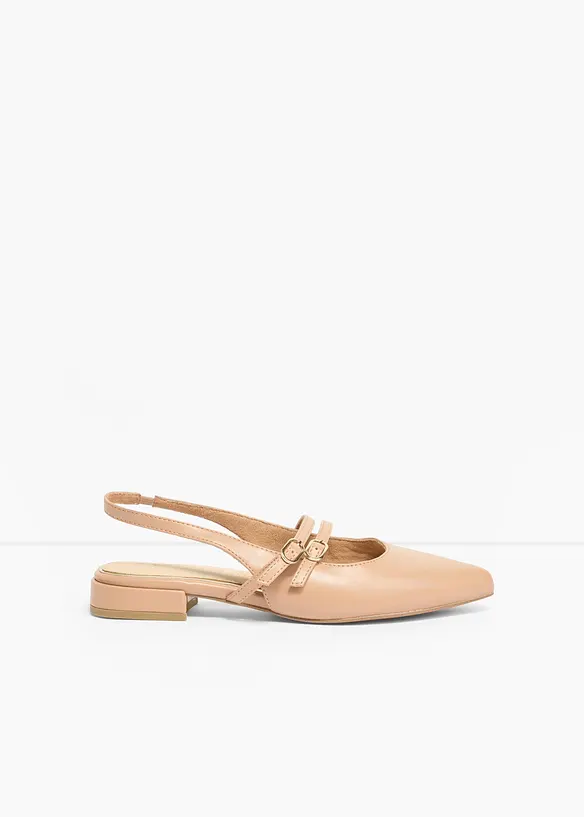 Slingback-ballerinasko fra Marco Tozzi, Marco Tozzi