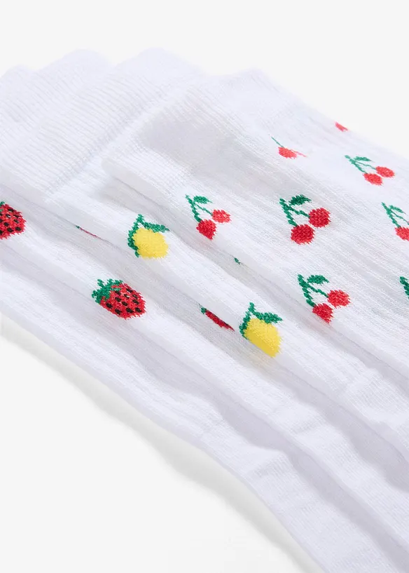 Tennissokker med &oslash;kologisk bomull (5-pack), bonprix