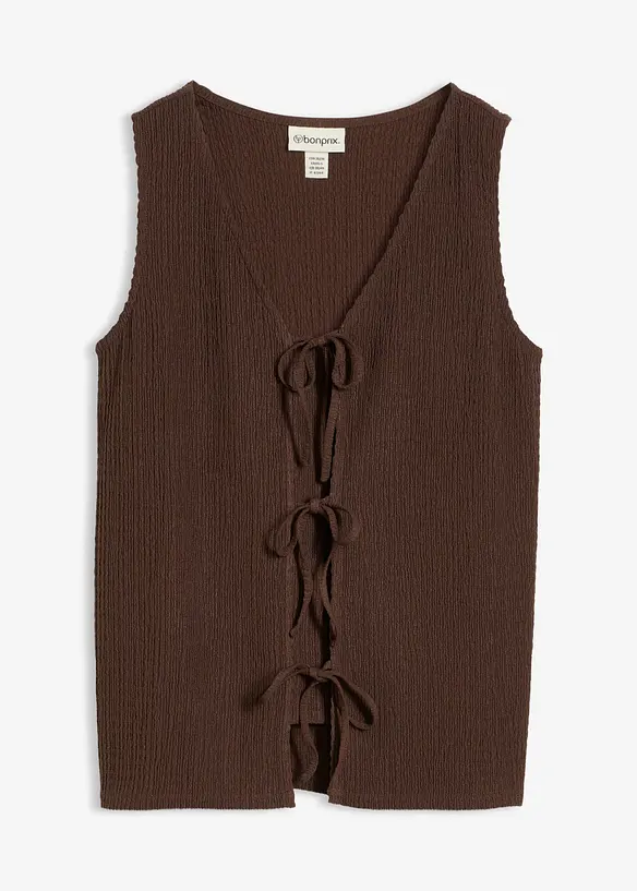 Topp av strukturert materiale, bonprix