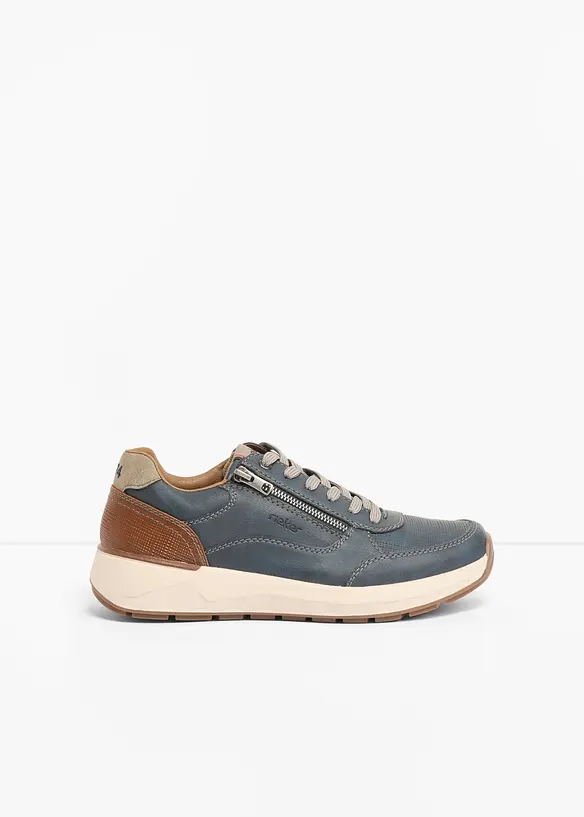 Komfortable sneakers med polstret inners&aring;le fra Rieker, Rieker