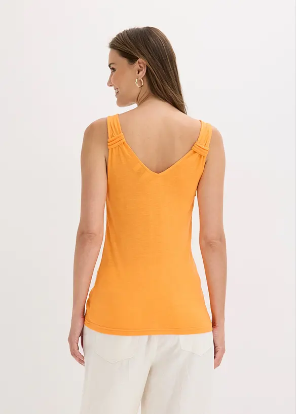 Jerseytopp i 100% viskose, bonprix