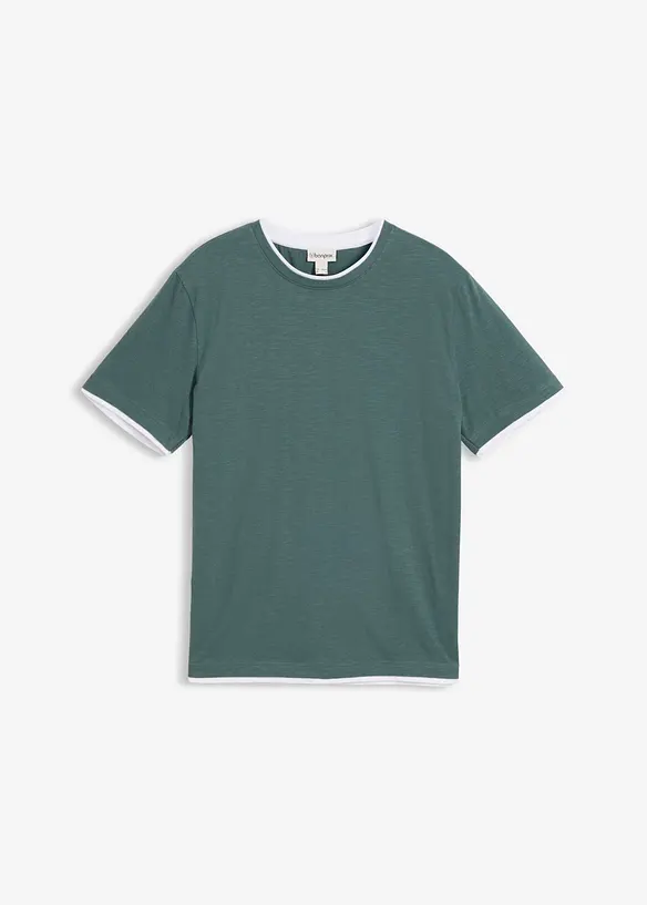 Slub T-skjorte, bonprix