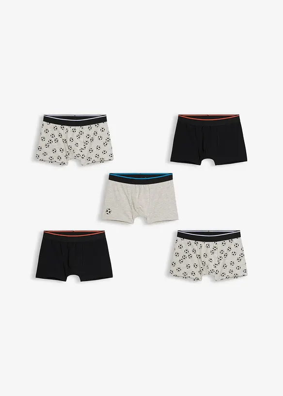 Bokserbriefs med myk bomull (5-pack), bonprix
