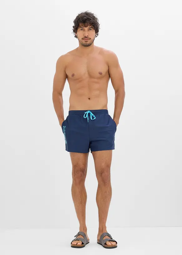 Badeshorts av elastisk materiale, bonprix