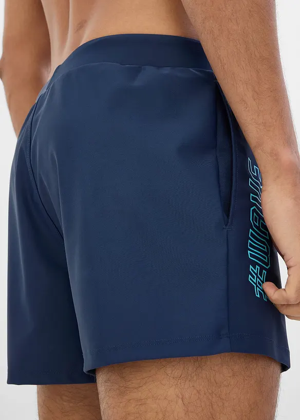 Badeshorts av elastisk materiale, bonprix