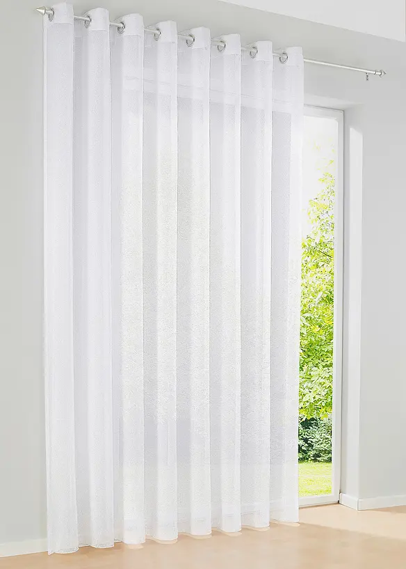 Gardin av fin, sobel struktur, bonprix