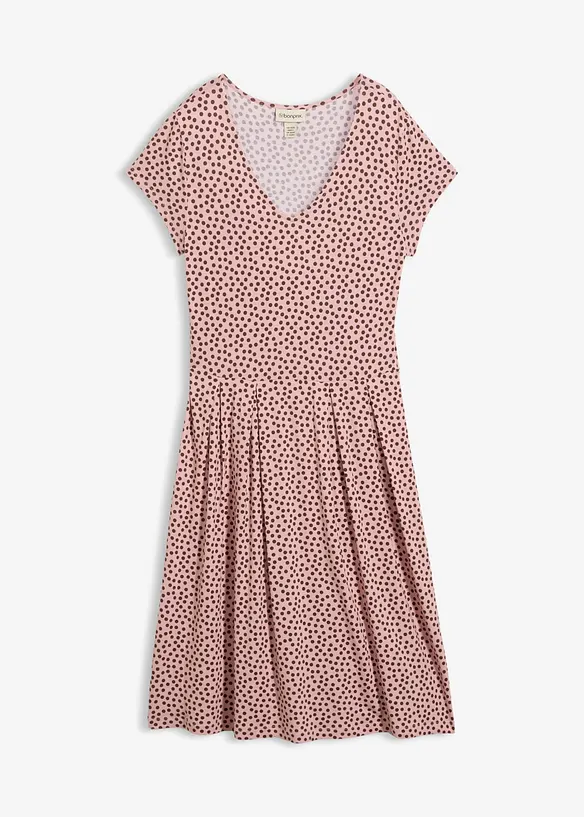 Jerseykjole i viskoseblanding, bonprix