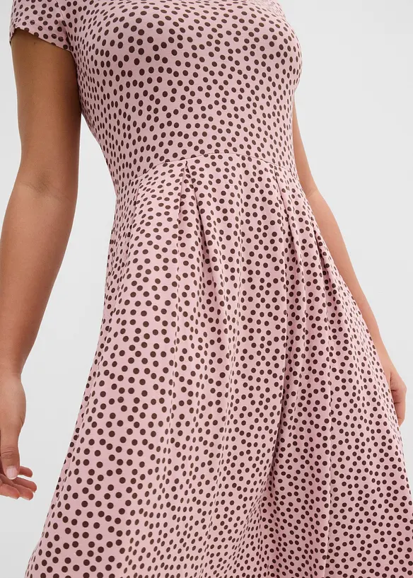 Jerseykjole i viskoseblanding, bonprix