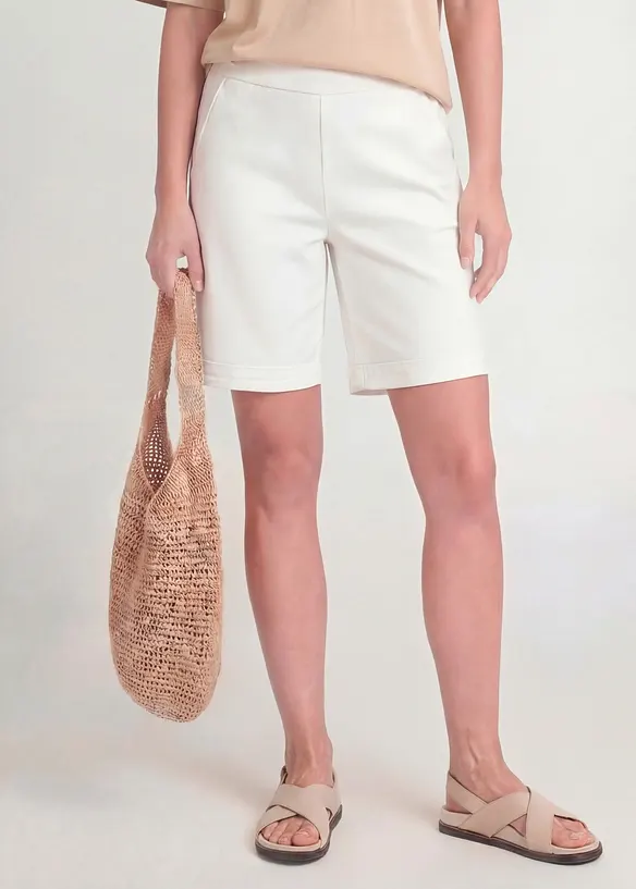 Bermudashorts i bomullsblanding, bonprix
