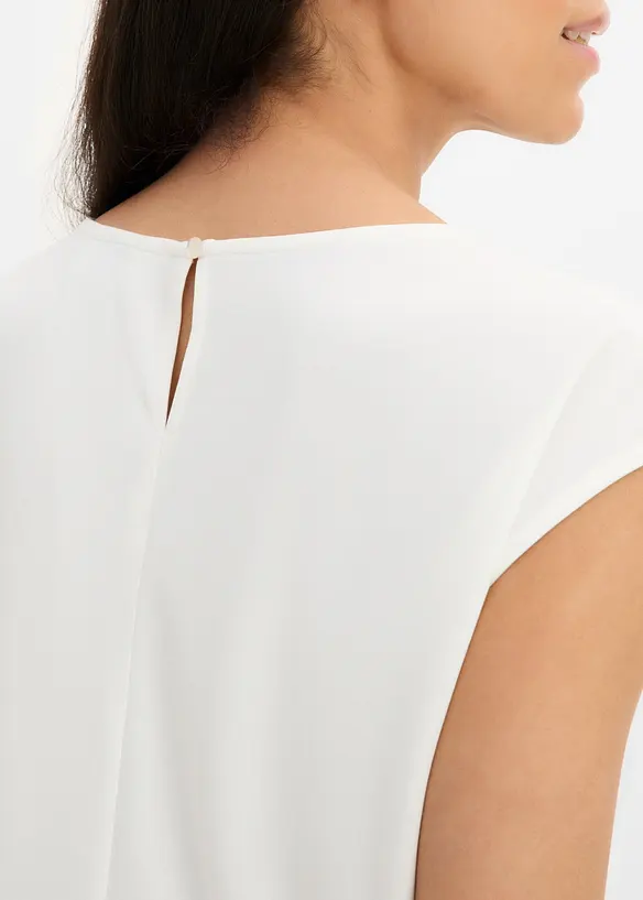 Oversized topp av myk viskosemiks, bonprix