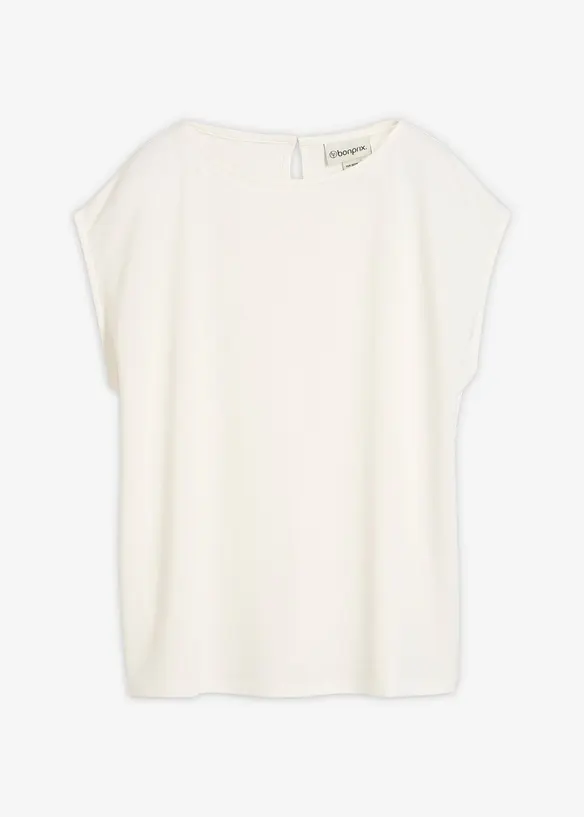 Oversized topp av myk viskosemiks, bonprix