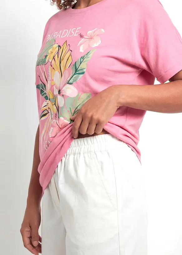Boxy topp av myk viskose, bonprix