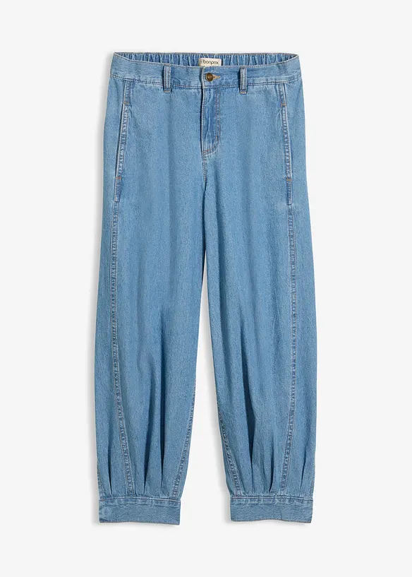 Ballongjeans Mid Waist, komfortlinning, bonprix