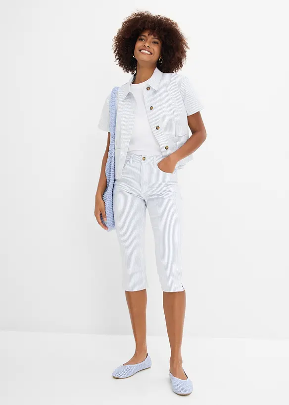 Caprijeans Mid Waist, bonprix