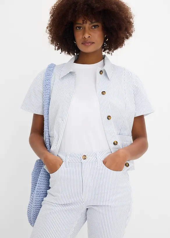 Caprijeans Mid Waist, bonprix