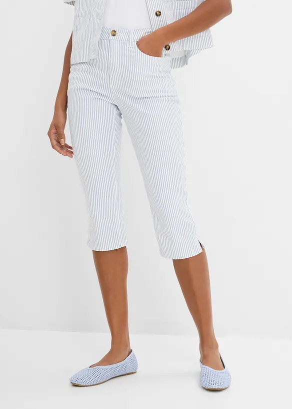 Caprijeans Mid Waist, bonprix