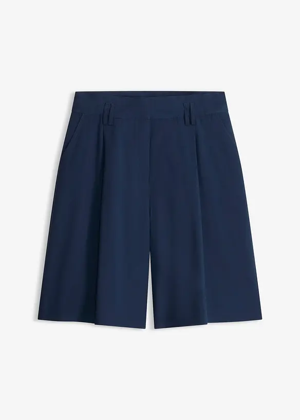 Bermudashorts i viskose med mykt fall, bonprix