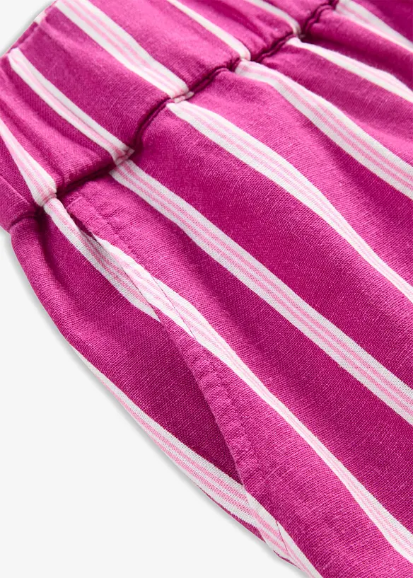 Pull on-bukse med stripem&oslash;nster, bonprix