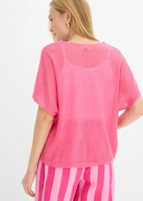 Kortermet, oversized cardigan, bonprix