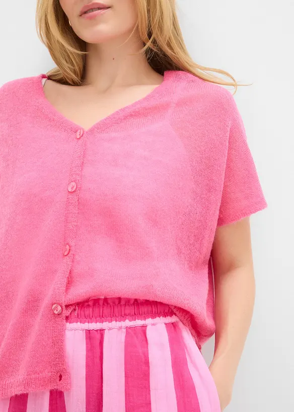 Kortermet, oversized cardigan, bonprix