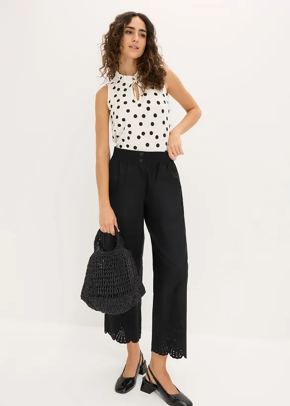 Culottes i 100% bomull, bonprix