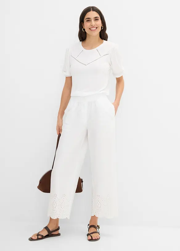 Culottes i 100% bomull, bonprix