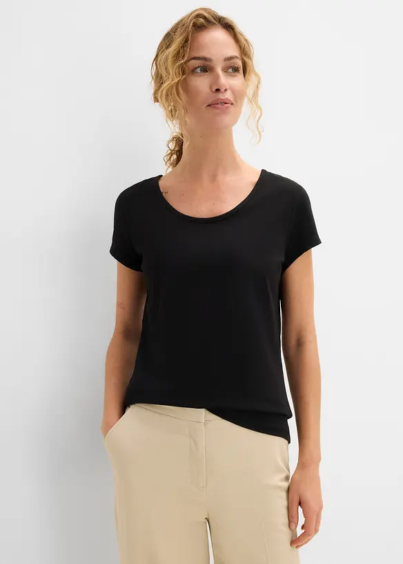 Figurn&aelig;r T-skjorte, bonprix