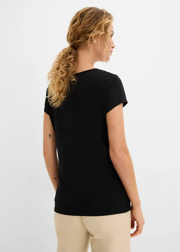Figurn&aelig;r T-skjorte, bonprix