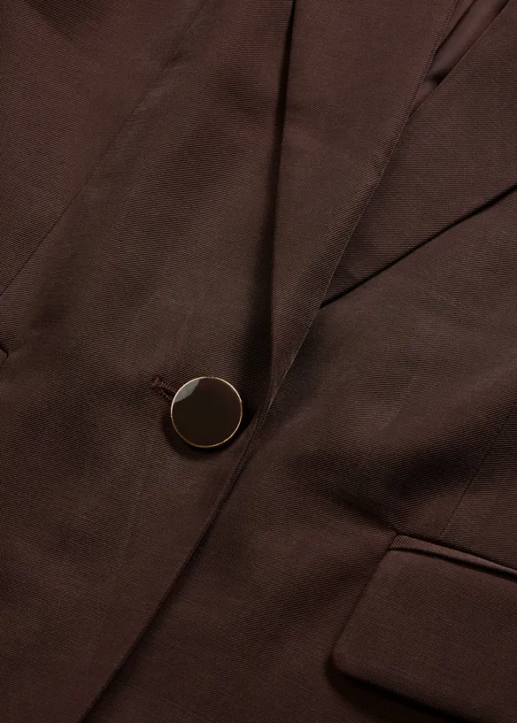 Blazer i viskose og ledig modell med 3/4-lange ermer, bonprix