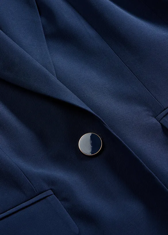 Blazer i viskose og ledig modell med 3/4-lange ermer, bonprix
