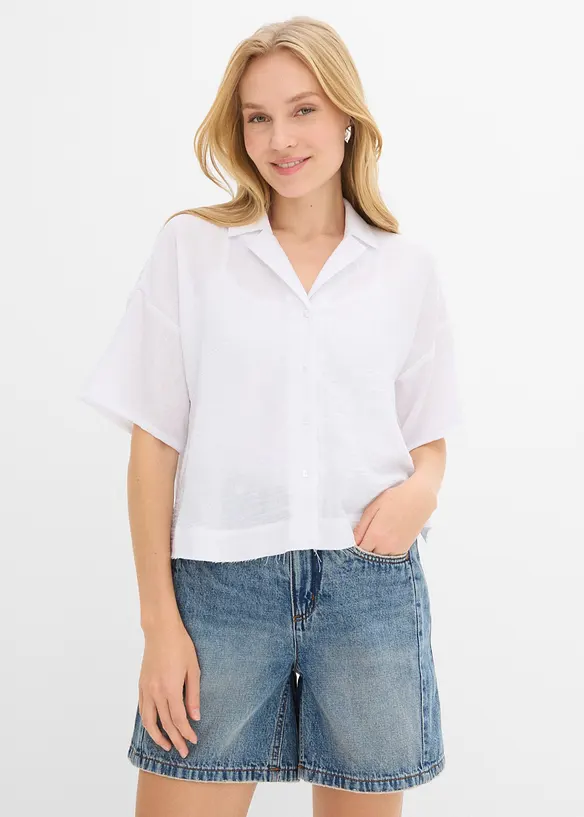 Oversized skjorte, bonprix
