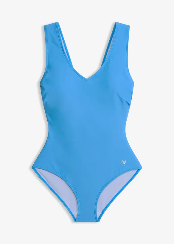 Medium shape badedrakt med V-hals, bonprix