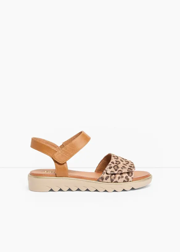 Komfort-sandaler fra Jana med behagelig bredde, Jana