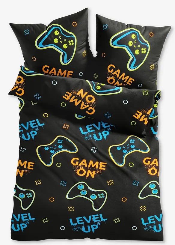 Sengesett med gamer-design, bonprix