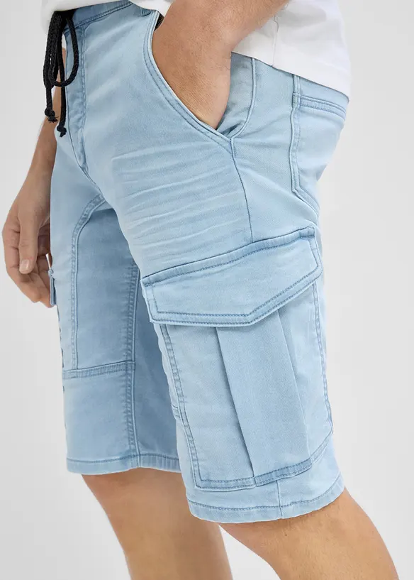 Bermudashorts i sweat-denim, Regular Fit, bonprix