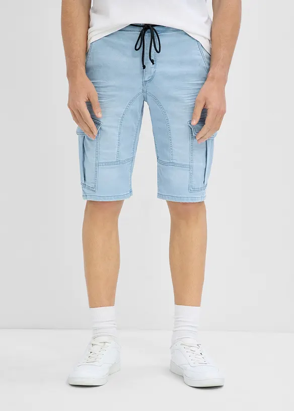Bermudashorts i sweat-denim, Regular Fit, bonprix
