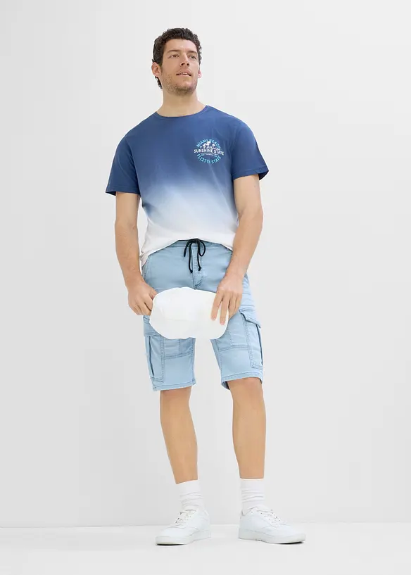 Bermudashorts i sweat-denim, Regular Fit, bonprix