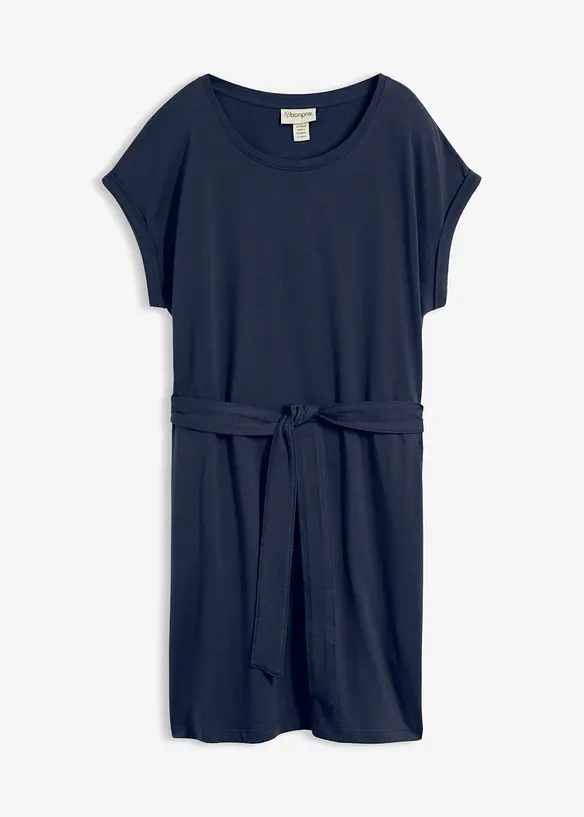 Jerseykjole i 100% bomull, bonprix