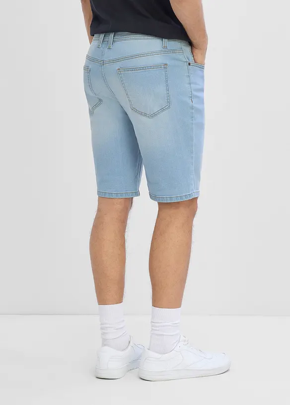 Bermudashorts i denim med stretch, Regular Fit (2-pack), bonprix