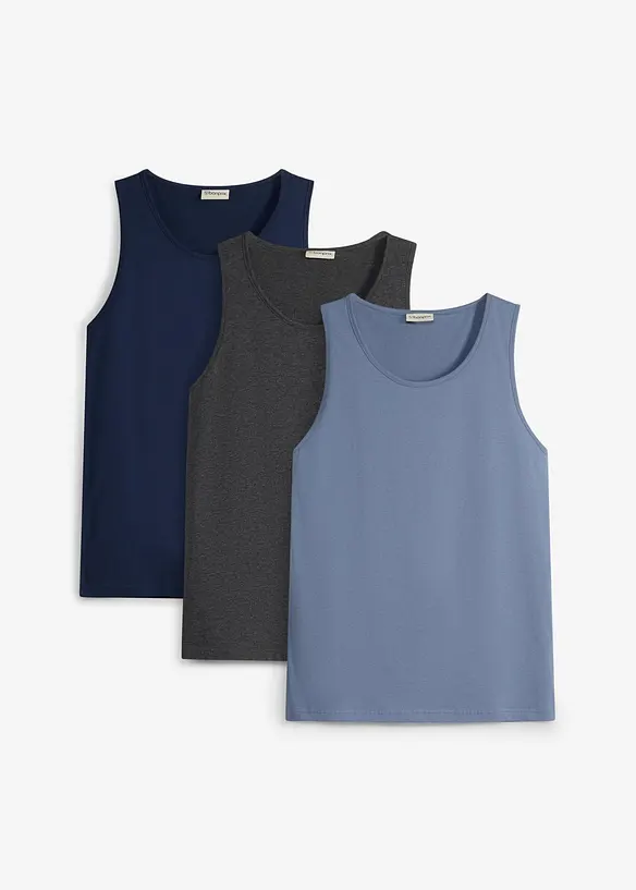 Singlet (3-pack), bonprix