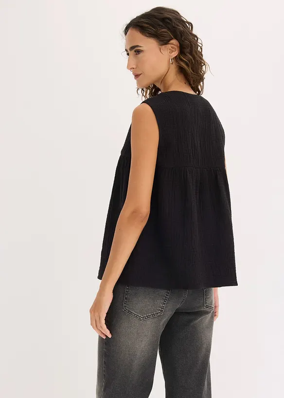 Musselinbluse, bonprix