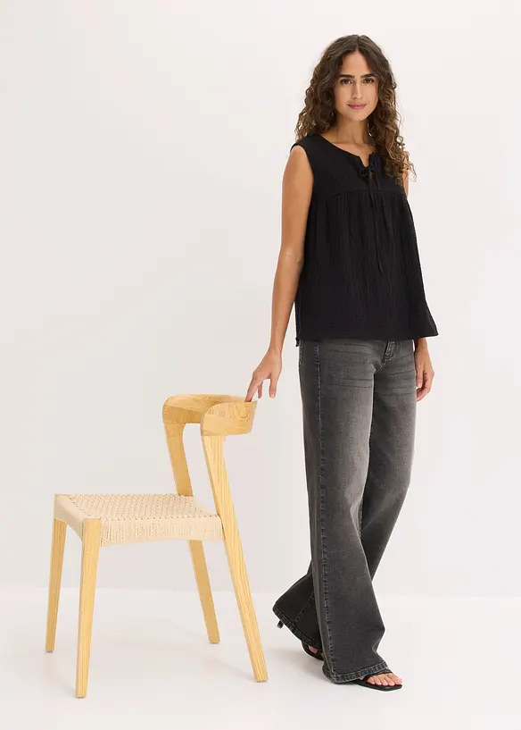 Musselinbluse, bonprix