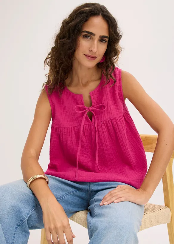 Musselinbluse, bonprix